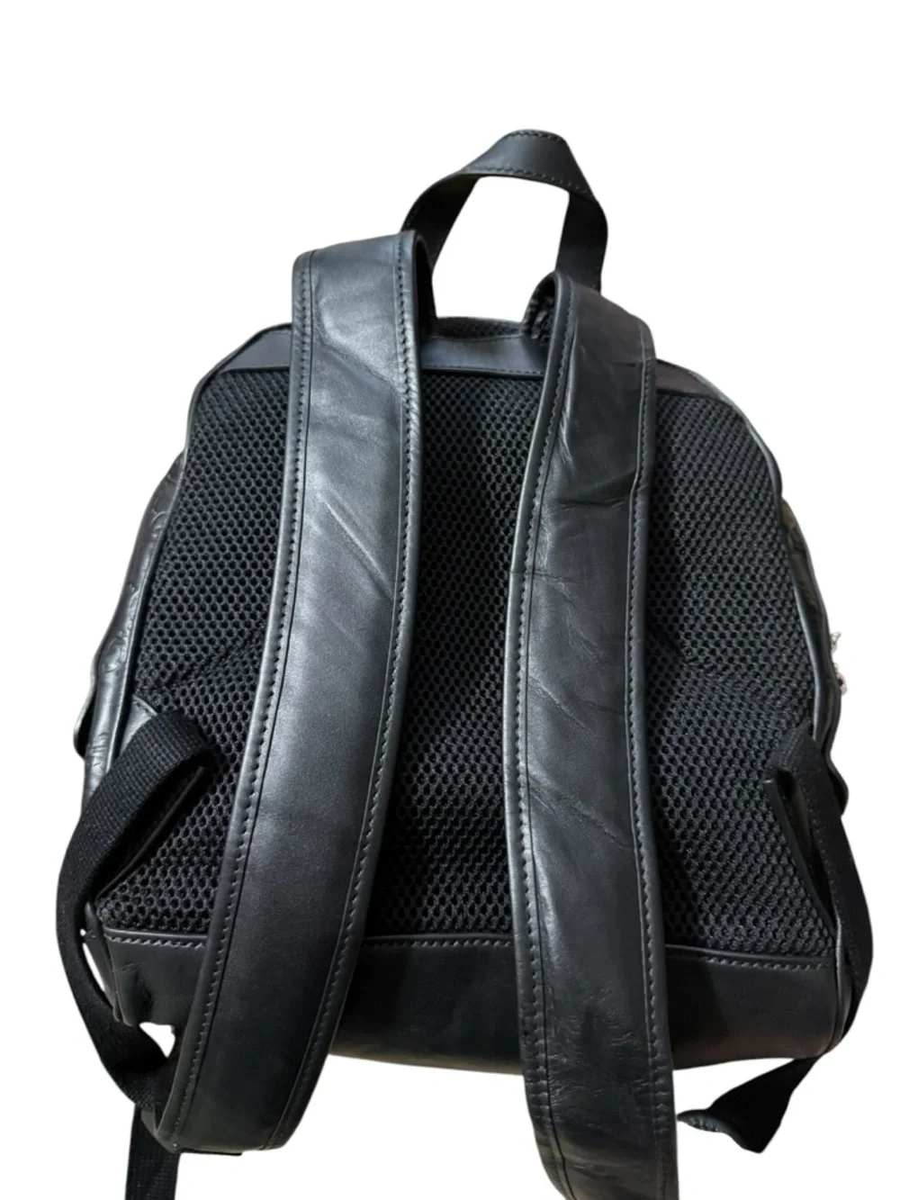 Excellent Condition Guccissima Black Leather Backpack w/ Gucci Dust Bag, Box COA - Picture 3 of 16